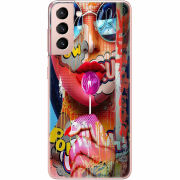 Чехол BoxFace Samsung G991 Galaxy S21 Colorful Girl