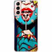 Чехол BoxFace Samsung G991 Galaxy S21 Girl Pop Art