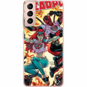 Чехол BoxFace Samsung G991 Galaxy S21 Deadpool and Mary Jane