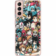 Чехол BoxFace Samsung G991 Galaxy S21 Anime Stickers