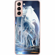 Чехол BoxFace Samsung G991 Galaxy S21 White Horse