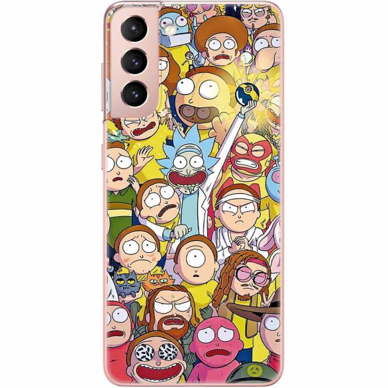 Чехол BoxFace Samsung G991 Galaxy S21 Rick and Morty