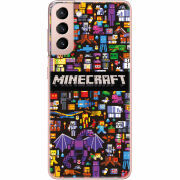 Чехол BoxFace Samsung G991 Galaxy S21 Minecraft Mobbery