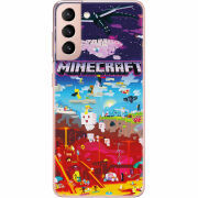 Чехол BoxFace Samsung G991 Galaxy S21 Minecraft World Beyond