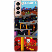 Чехол BoxFace Samsung G991 Galaxy S21 Minecraft Lode Runner