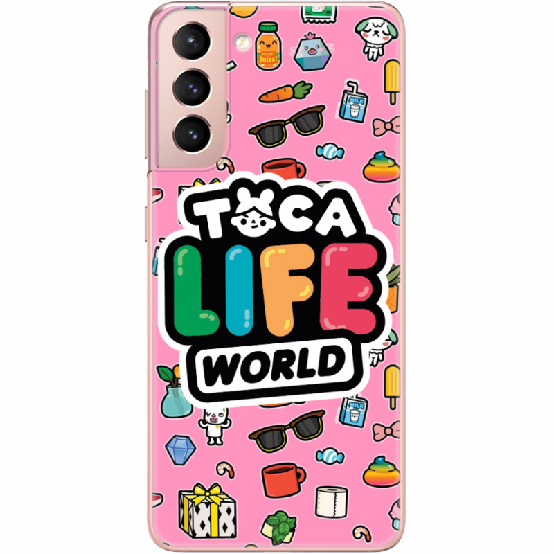 Чехол BoxFace Samsung G991 Galaxy S21 Toca Boca Life World