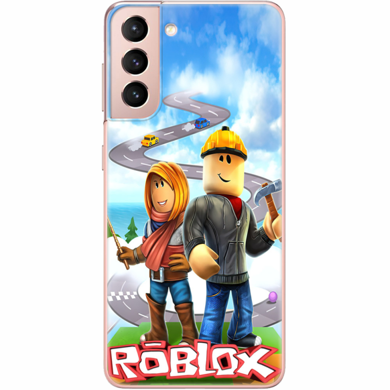 Чехол BoxFace Samsung G991 Galaxy S21 Roblox Білдерман