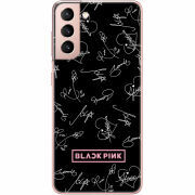 Чехол BoxFace Samsung G991 Galaxy S21 Blackpink автограф