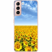 Чехол BoxFace Samsung G991 Galaxy S21 Подсолнухи