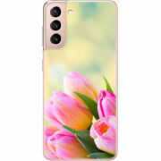 Чехол BoxFace Samsung G991 Galaxy S21 Bouquet of Tulips