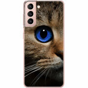 Чехол BoxFace Samsung G991 Galaxy S21 Cat's Eye