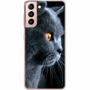 Чехол BoxFace Samsung G991 Galaxy S21 English cat