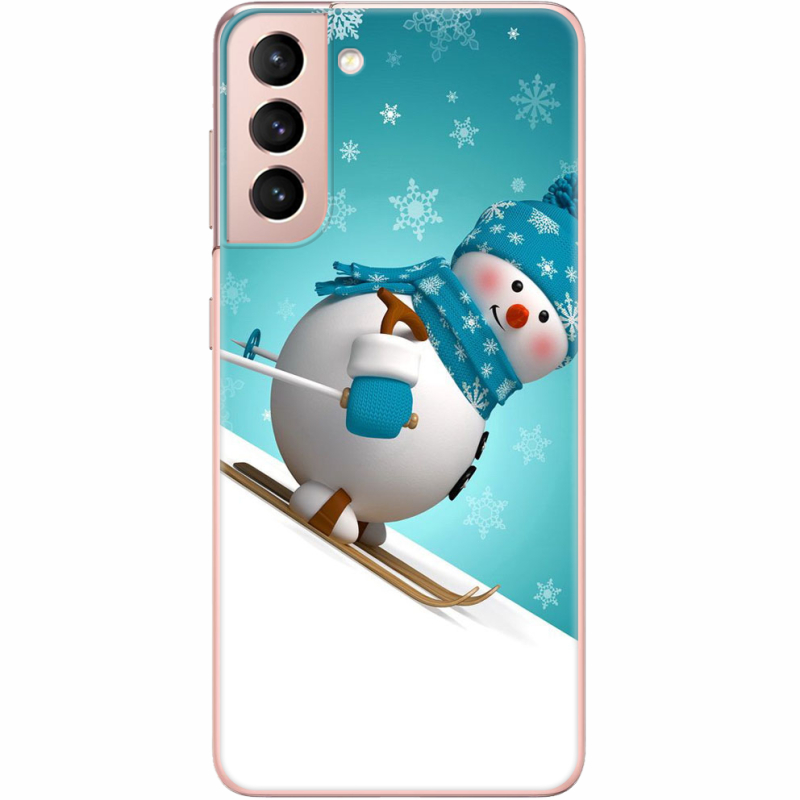 Чехол BoxFace Samsung G991 Galaxy S21 Skier Snowman