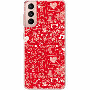 Чехол BoxFace Samsung G991 Galaxy S21 Happy Valentines