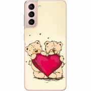 Чехол BoxFace Samsung G991 Galaxy S21 Teddy Bear Love