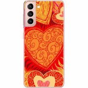 Чехол BoxFace Samsung G991 Galaxy S21 Warm Hearts