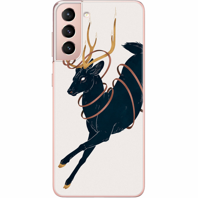 Чехол BoxFace Samsung G991 Galaxy S21 Black Deer