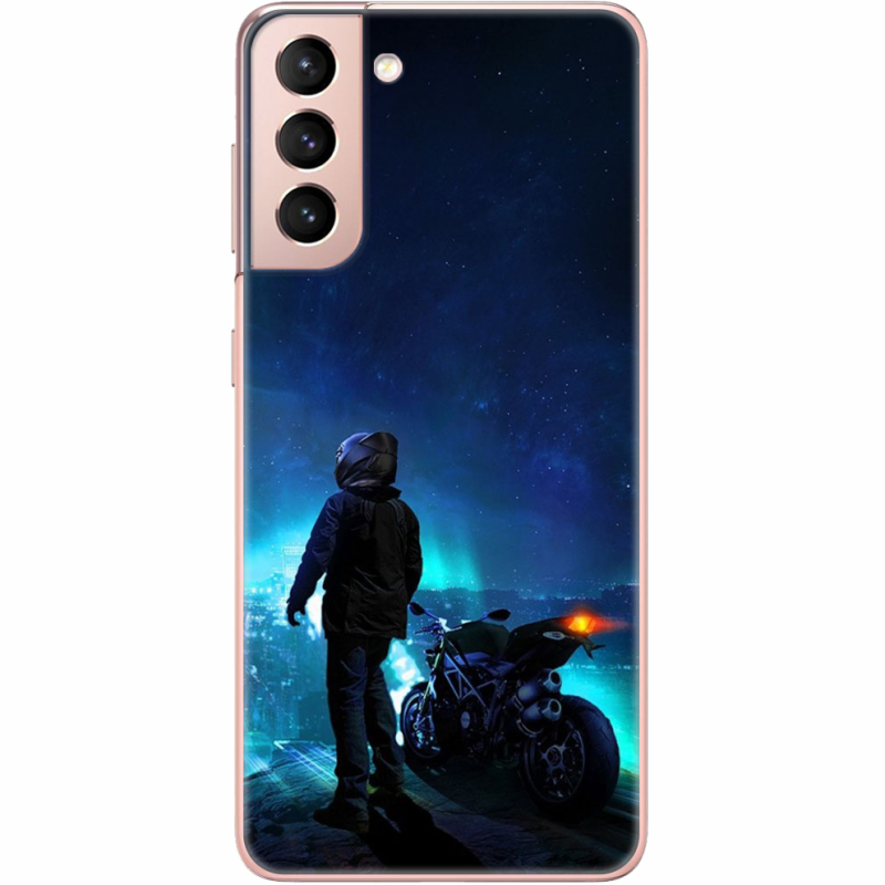 Чехол BoxFace Samsung G991 Galaxy S21 Motorcyclist