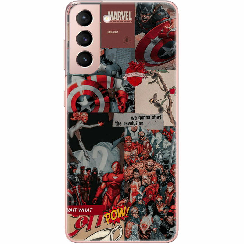 Чехол BoxFace Samsung G991 Galaxy S21 Marvel Avengers