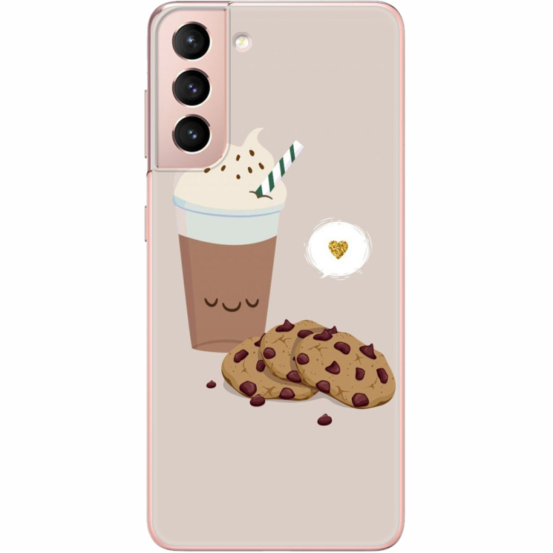 Чехол BoxFace Samsung G991 Galaxy S21 Love Cookies