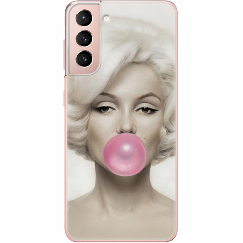 Чехол BoxFace Samsung G991 Galaxy S21 Marilyn Monroe Bubble Gum