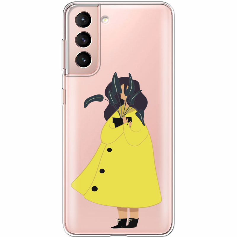 Прозрачный чехол BoxFace Samsung G991 Galaxy S21 Just a Girl