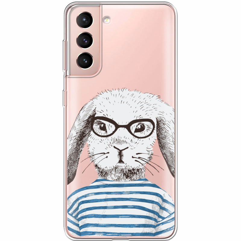 Прозрачный чехол BoxFace Samsung G991 Galaxy S21 MR. Rabbit
