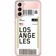 Прозрачный чехол BoxFace Samsung G991 Galaxy S21 Ticket Los Angeles