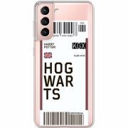 Прозрачный чехол BoxFace Samsung G991 Galaxy S21 Ticket Hogwarts