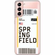 Прозрачный чехол BoxFace Samsung G991 Galaxy S21 Ticket Springfield
