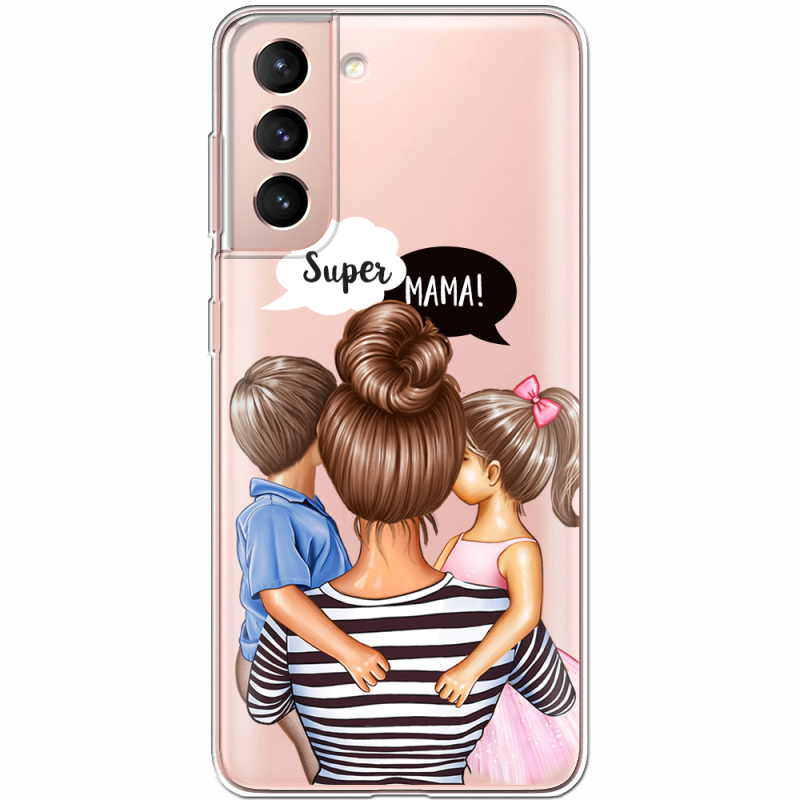 Прозрачный чехол BoxFace Samsung G991 Galaxy S21 Super Mama