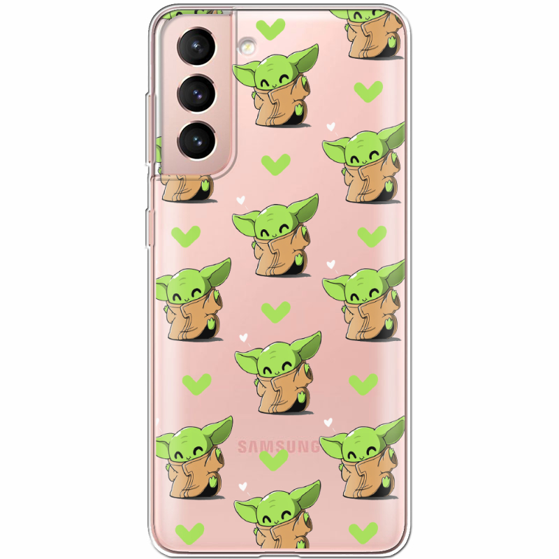 Прозрачный чехол BoxFace Samsung G991 Galaxy S21 Pattern Baby Yoda