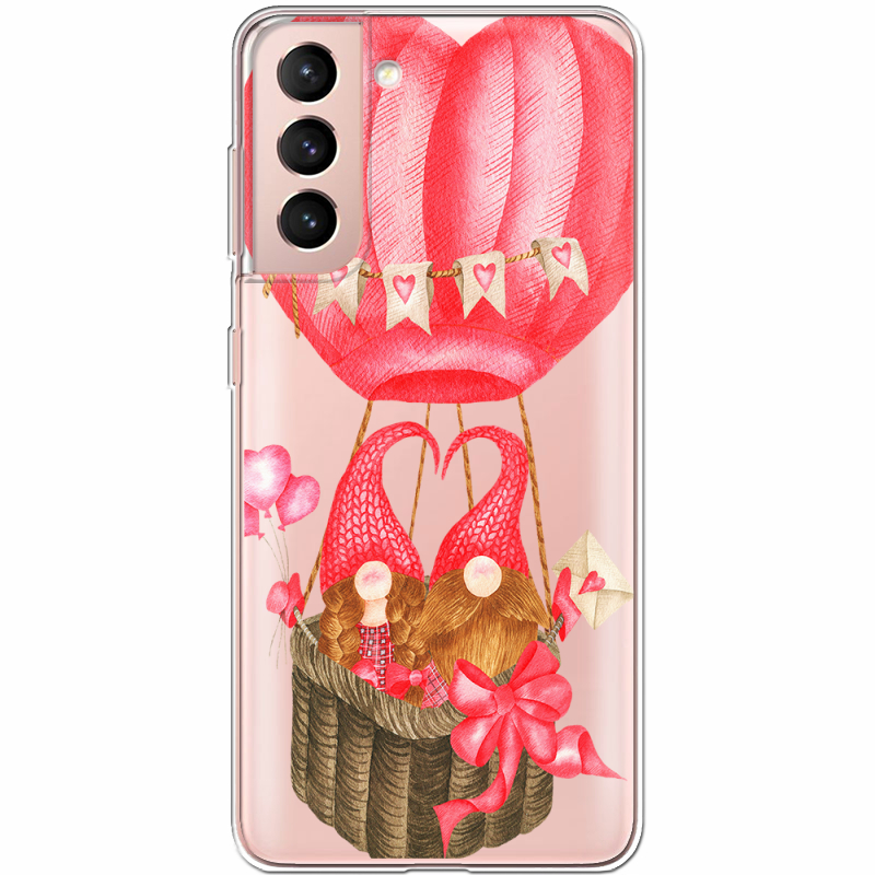 Прозрачный чехол BoxFace Samsung G991 Galaxy S21 Valentine Dwarfs