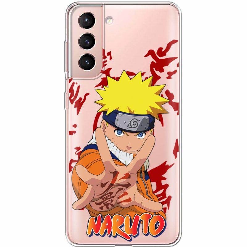 Прозрачный чехол BoxFace Samsung G991 Galaxy S21 Naruto