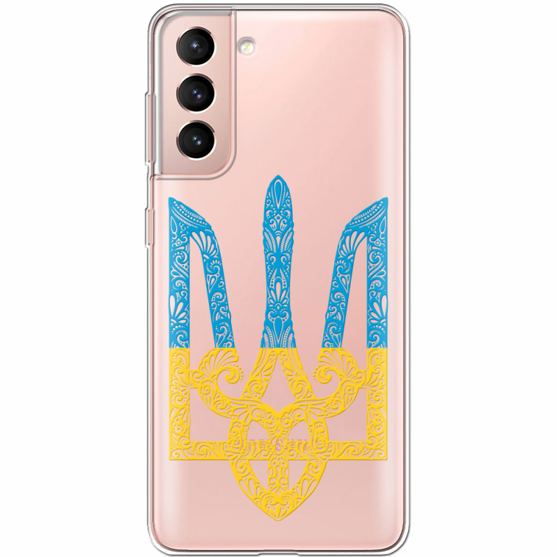 Прозрачный чехол BoxFace Samsung G991 Galaxy S21 Gold Trident