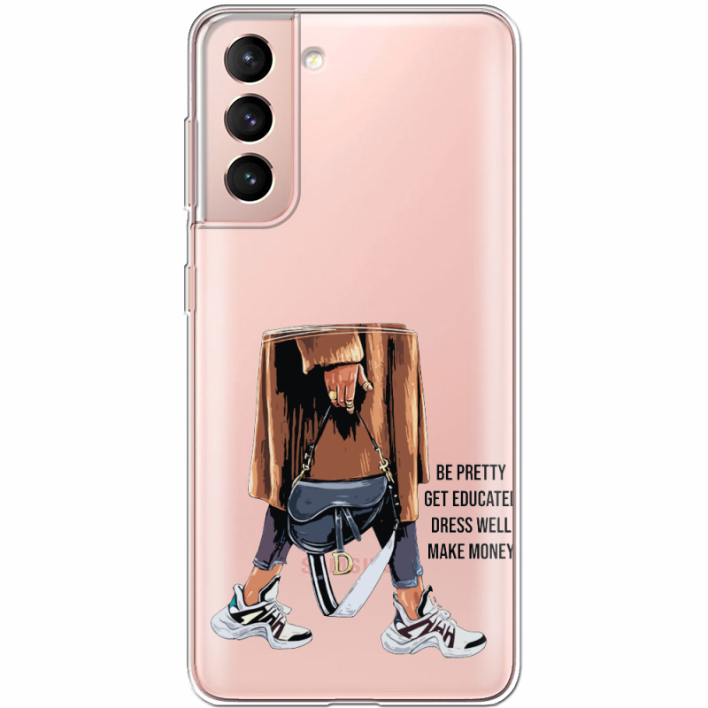 Прозрачный чехол BoxFace Samsung G991 Galaxy S21 Motivation