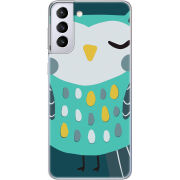 Чехол BoxFace Samsung G996 Galaxy S21 Plus Green Owl
