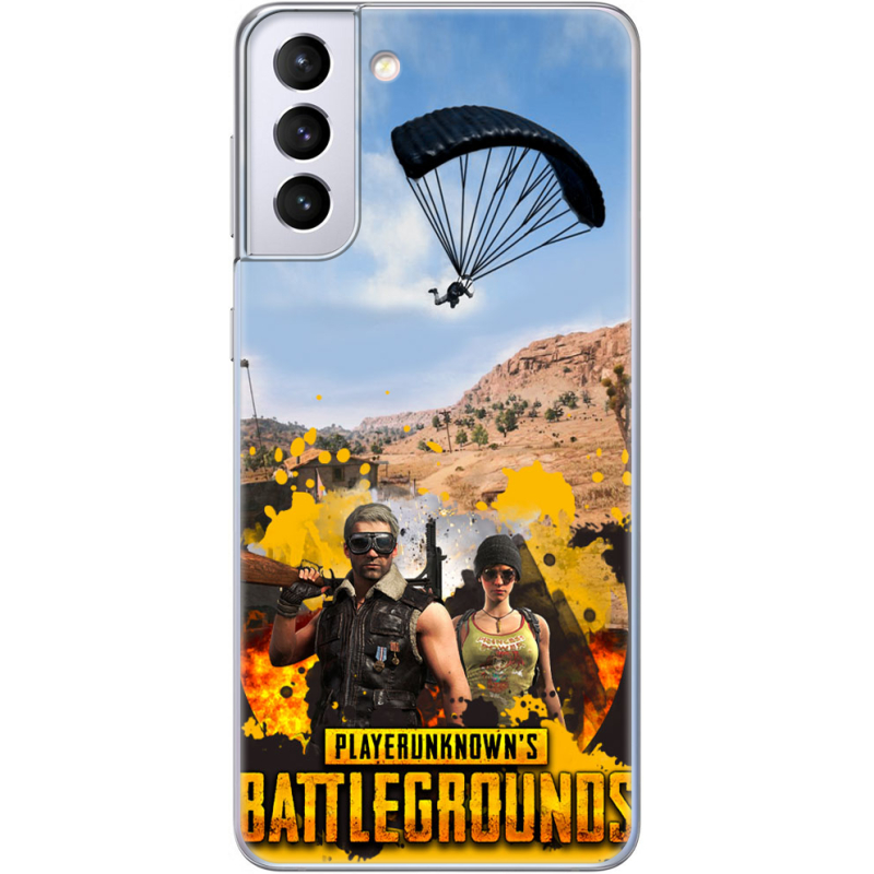 Чехол BoxFace Samsung G996 Galaxy S21 Plus Pubg parachute