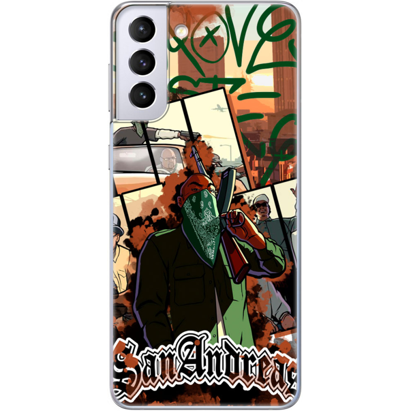 Чехол BoxFace Samsung G996 Galaxy S21 Plus GTA San Andreas