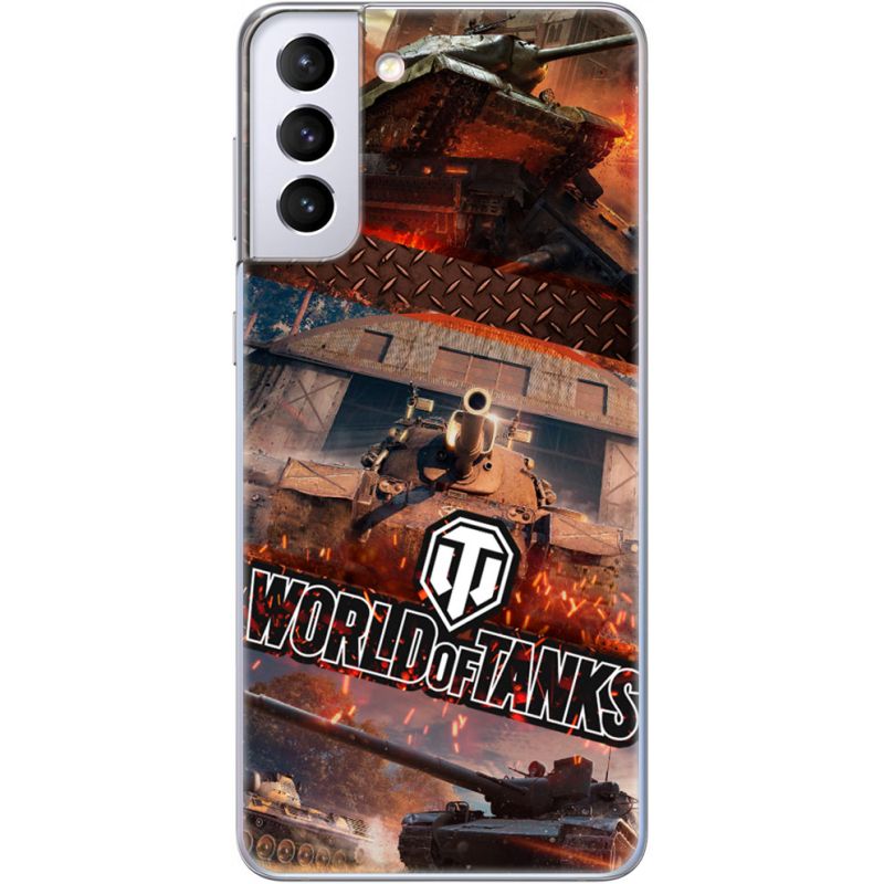 Чехол BoxFace Samsung G996 Galaxy S21 Plus World Of Tanks