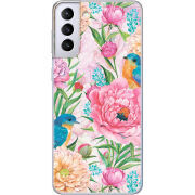 Чехол BoxFace Samsung G996 Galaxy S21 Plus Birds in Flowers
