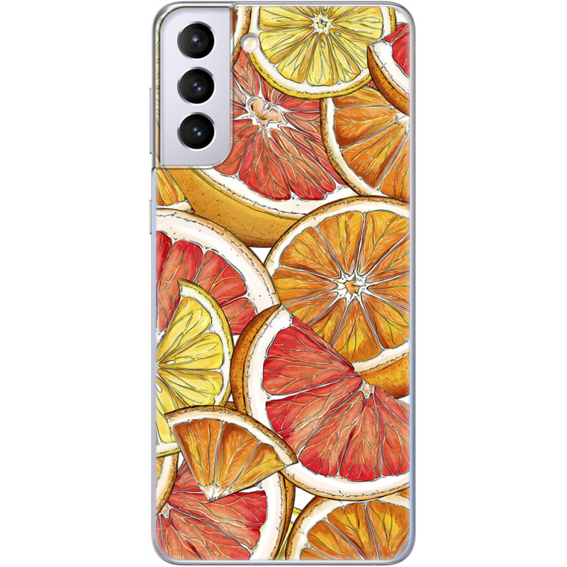 Чехол BoxFace Samsung G996 Galaxy S21 Plus Citrus Pattern