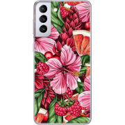 Чехол BoxFace Samsung G996 Galaxy S21 Plus Tropical Flowers