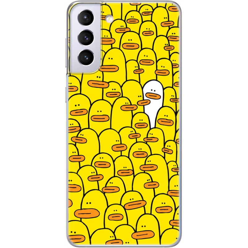 Чехол BoxFace Samsung G996 Galaxy S21 Plus Yellow Ducklings