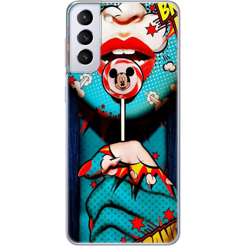 Чехол BoxFace Samsung G996 Galaxy S21 Plus Girl Pop Art