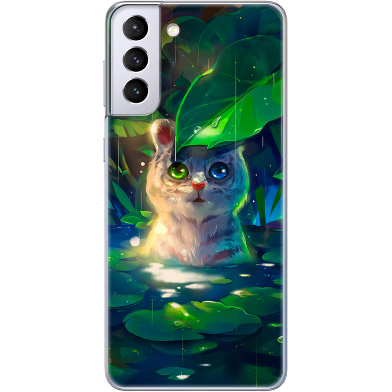 Чехол BoxFace Samsung G996 Galaxy S21 Plus White Tiger Cub