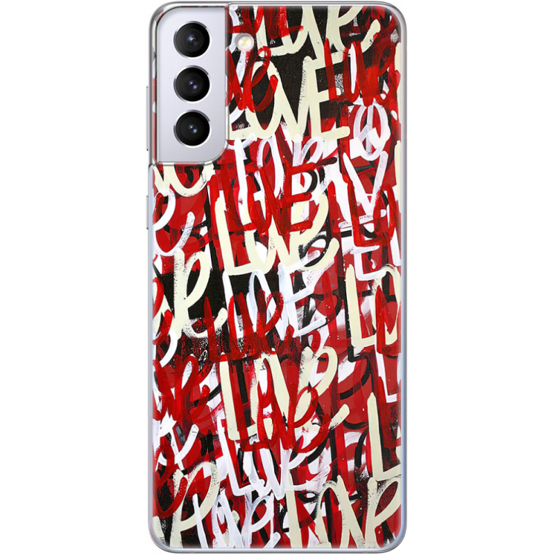 Чехол BoxFace Samsung G996 Galaxy S21 Plus Love Graffiti