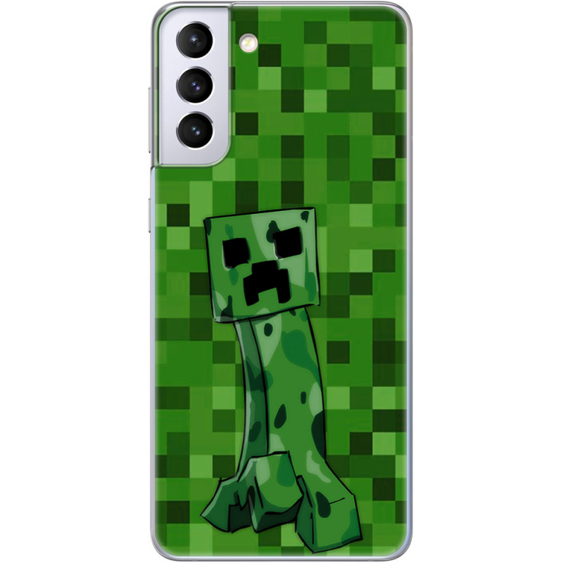 Чехол BoxFace Samsung G996 Galaxy S21 Plus Minecraft Creeper