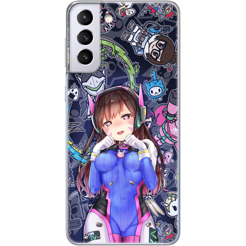 Чехол BoxFace Samsung G996 Galaxy S21 Plus Overwatch D.VA