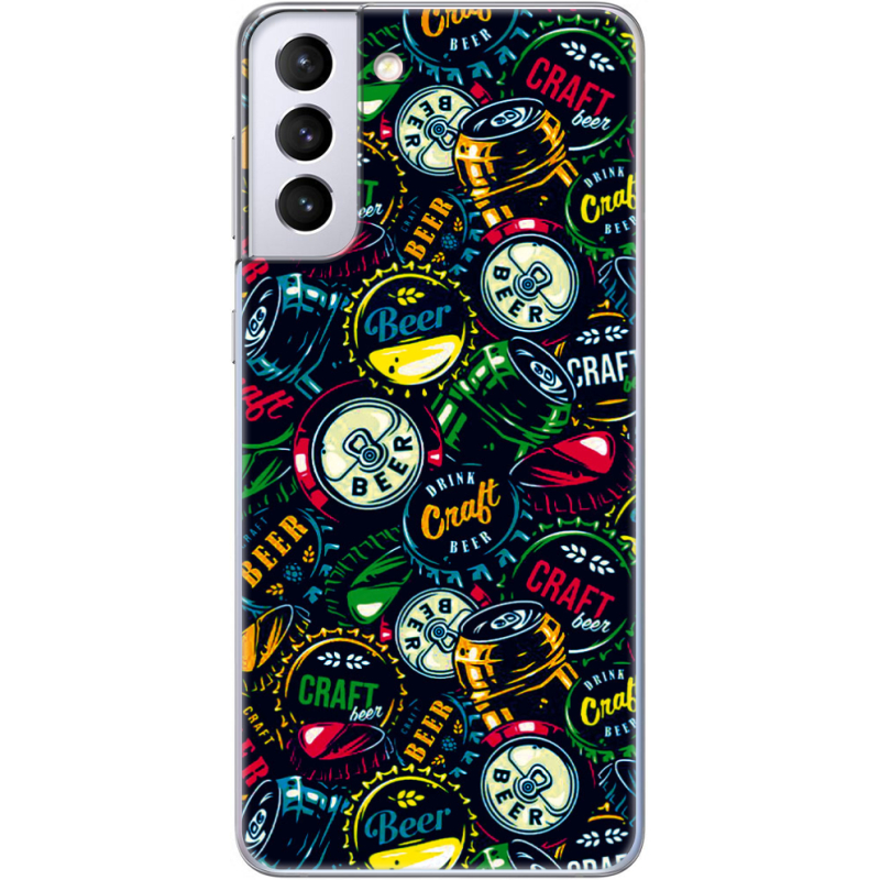 Чехол BoxFace Samsung G996 Galaxy S21 Plus Bottle Caps